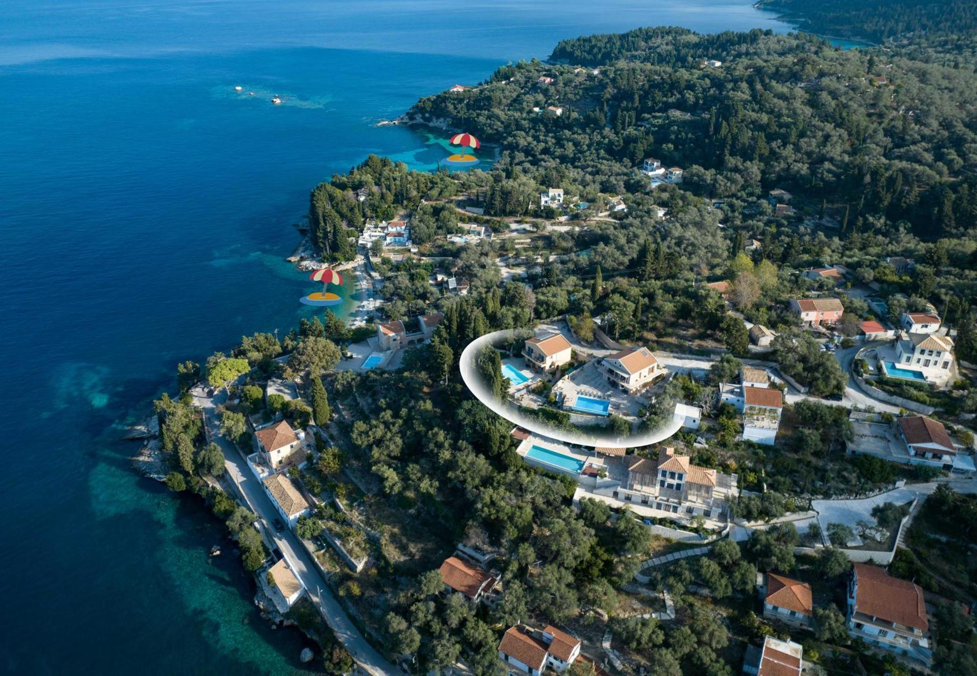 Pangolas Apartments Paxos Longos  Ngoại thất bức ảnh